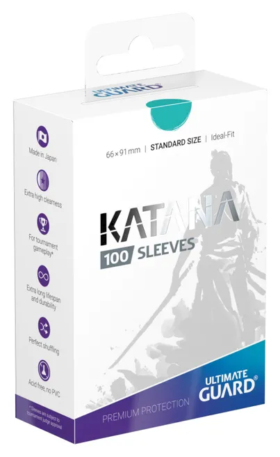 Ultimate Guard Turquoise Katana Sleeves